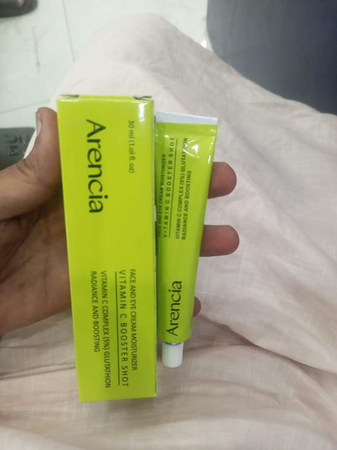 Arencia Vitamin C Booster Shot 30ml – Brightening Facial Serum & Skin Tone Corrector